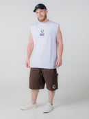 Camiseta Regata Oversized Buly Core White