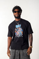 Camiseta Oversized Buly Art My Family Black