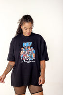 Camiseta Oversized Buly Art My Family Black
