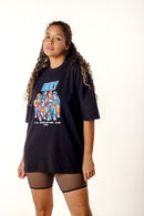 Camiseta Oversized Buly Art My Family Black