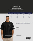Camiseta Oversized Buly Art MJ Caps Palha
