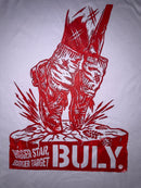 Camiseta Oversized Buly Art MJ Moonwalk Branca
